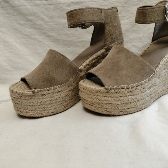 Marc Fisher Alida Espadrille Platform Wedge Sandal NWOT - Picture 5 of 9